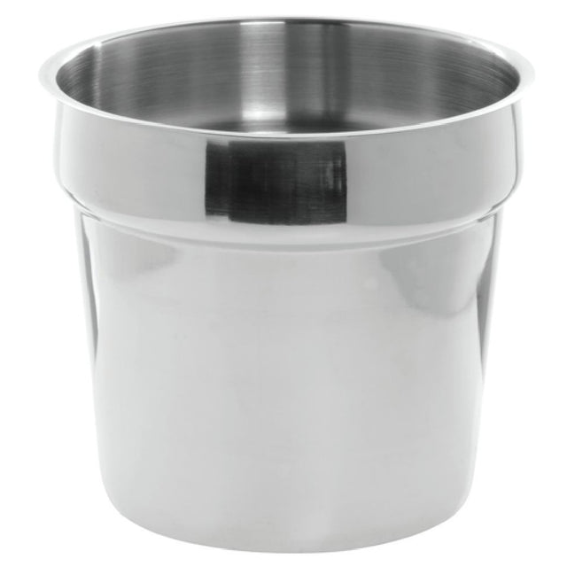 Hubert 91252 - Bain Marie Pan, 2-1/2 Qt., 5-1/2" Dia. X 7-3/4"H