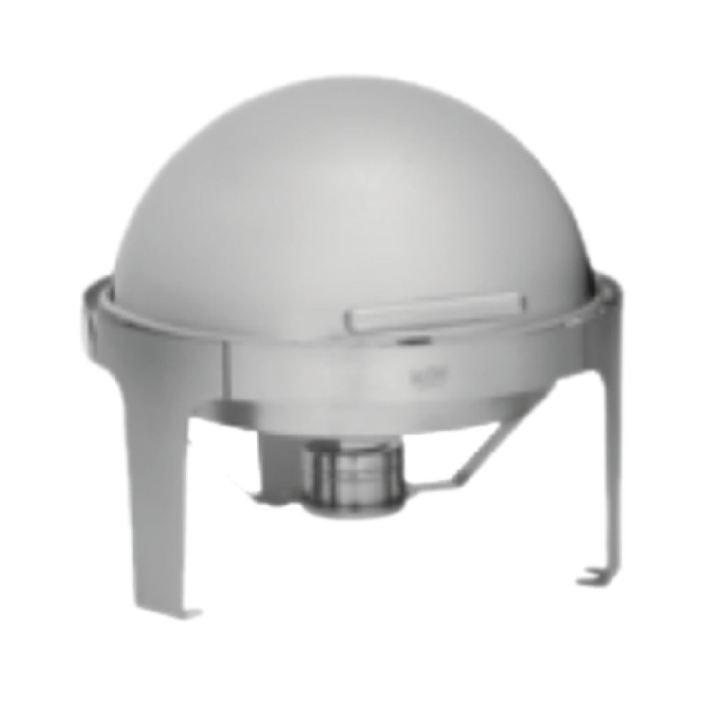 Tablecraft CW40168 Fuel Chafer Dish With Roll Top 6 Qt. (6-1/2 Qt. Capacity)