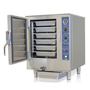 Sterling Manufacturing SPG-6 MF NG Convection Steamer Natural Gas Boilerless