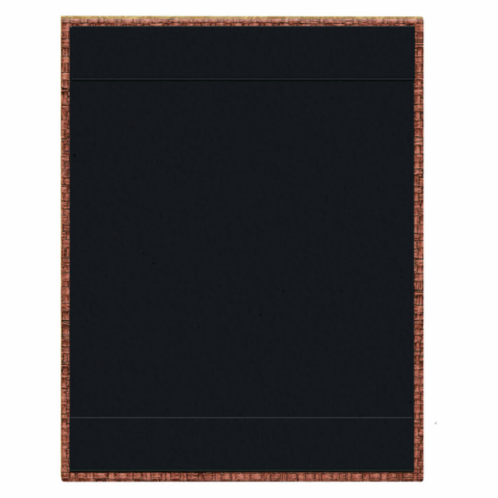 Risch RATTAN-1P2V 5.5X8.5 Rattan Menu Cover 5-1/2" X 8-1/2" Single Panel