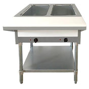 Omcan 46646 (FW-CN-0002-H) Electric Open Well Steam Table 30"W X 30"D X 34"H