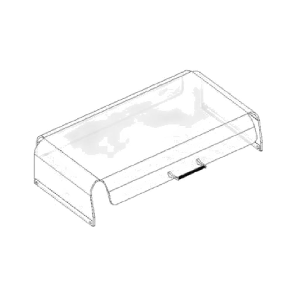 Antunes 9390106 Protective Food Shield Clear Acrylic For HDC-50A (oversize Shipping)