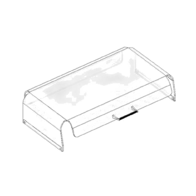 Antunes 9390106 Protective Food Shield Clear Acrylic For HDC-50A (oversize Shipping)