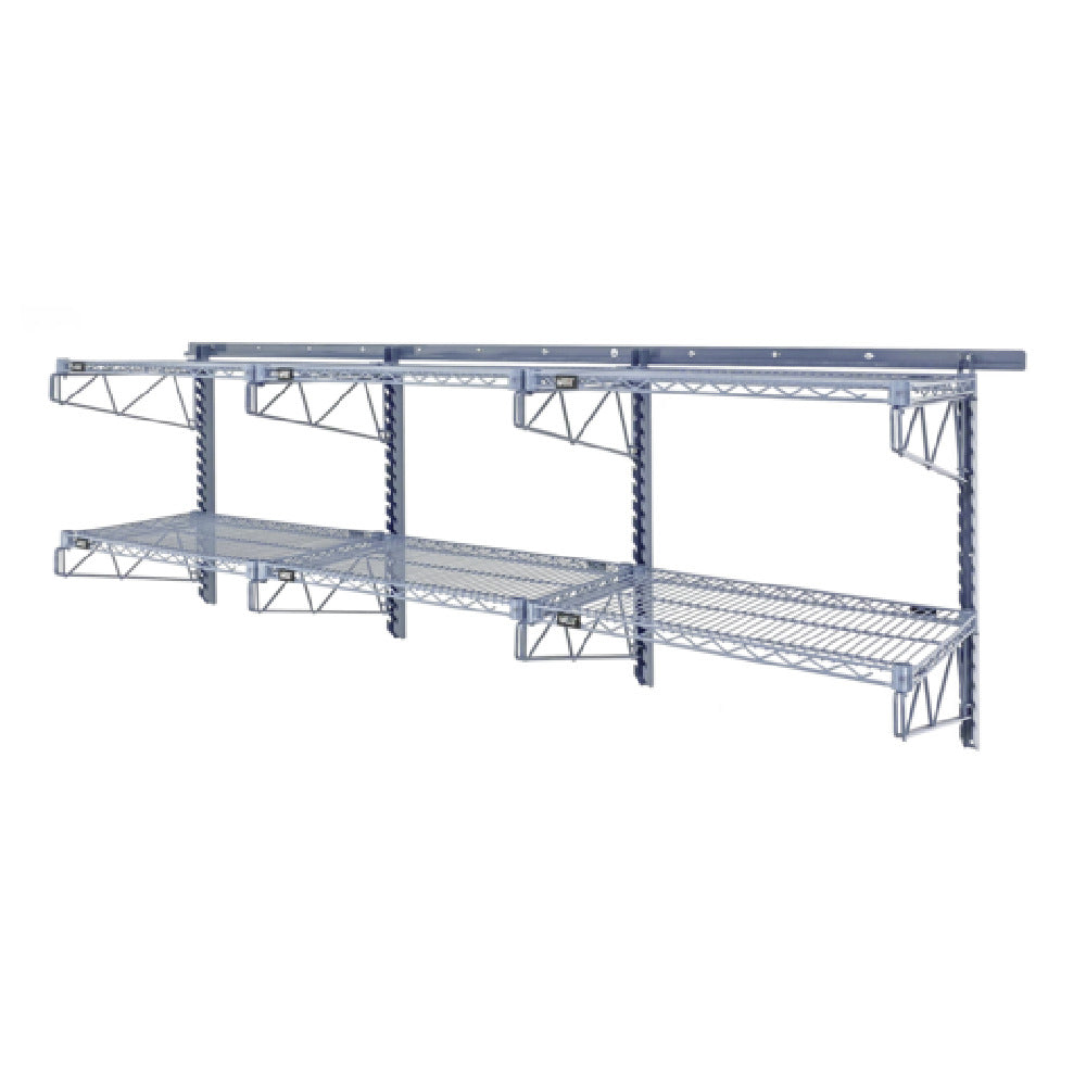 Quantum SGK-961830-1GY Store Grid Medium-Duty Kit Includes: (1) 40" And (1) 56" Wall Tracks