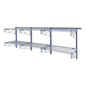 Quantum SGK-961830-1GY Store Grid Medium-Duty Kit Includes: (1) 40" And (1) 56" Wall Tracks