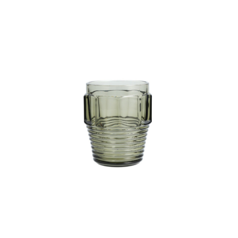 Fortessa DV.BOLT.02 Bolt Smoke Gray DOF Glass 11 Oz. (.33L) 7.5x10cm