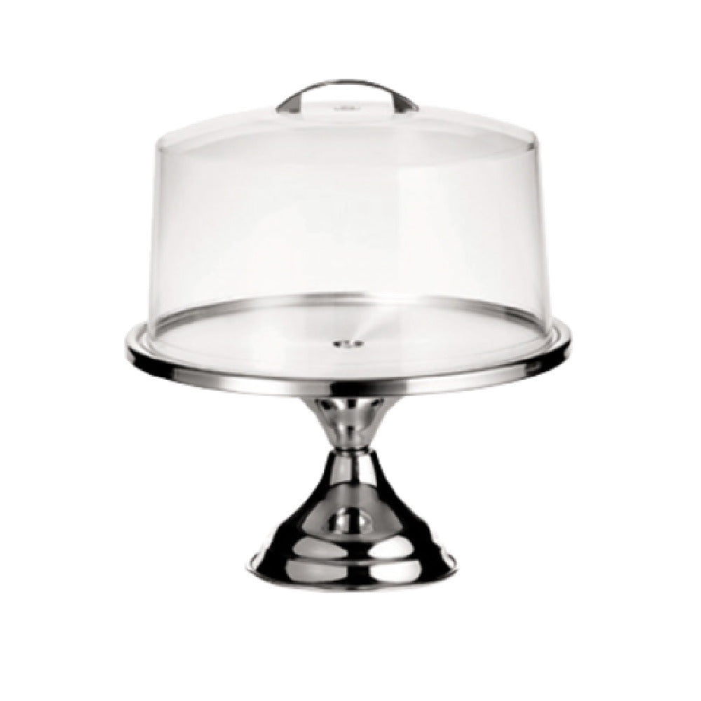 TableCraft Products 821U - Cake Stand Mirror 13"x13"x6", Steel (Mild/Low Carbon Steel) Unassembled