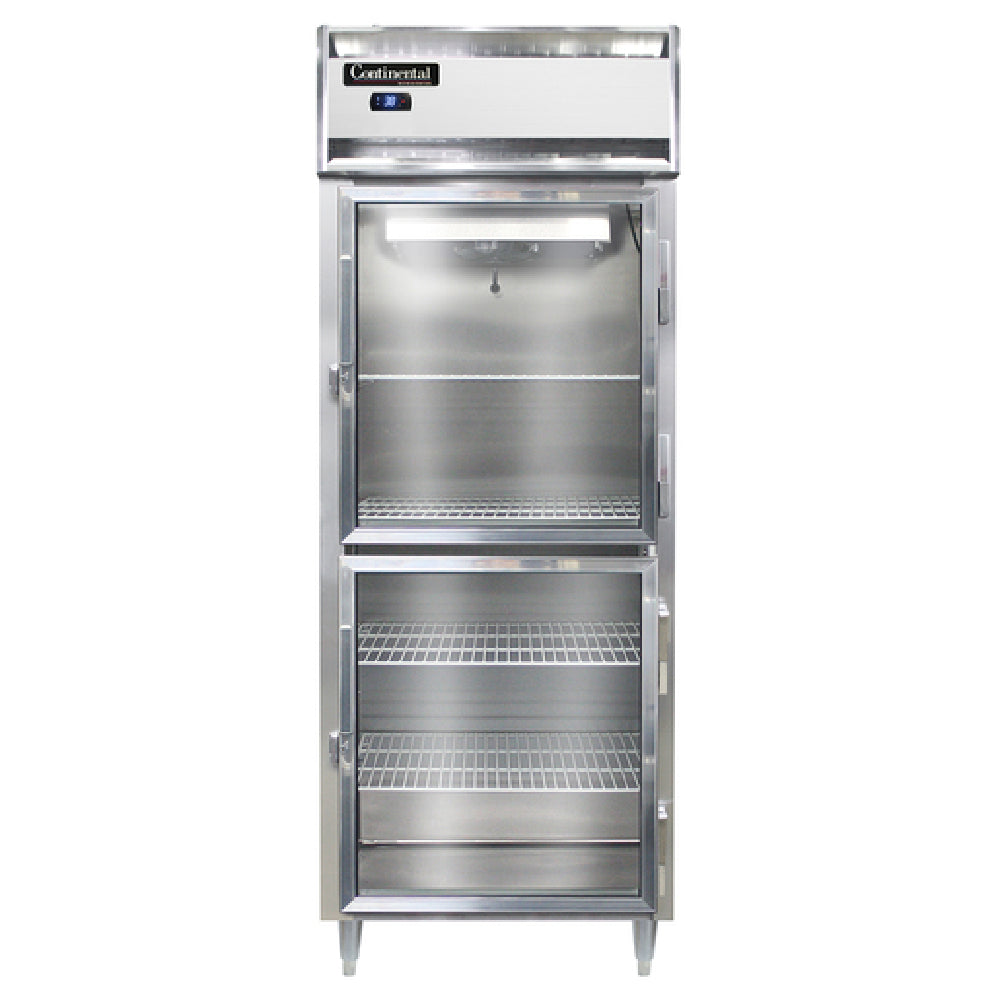 Continental Refrigerator D1RESNSSGDHD Designer Line Wide Refrigerator Reach-in