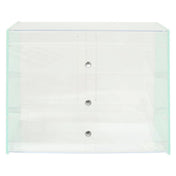Hubert 80601 - Silver Satin™ Display Case, 26-1/2" X 23-3/4" X 20"H, Large