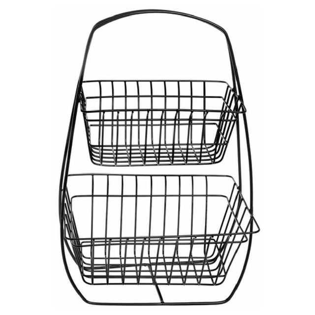 Hubert 40352 - Fruit Holder, 2-tier, 10-9/10"L X 12-3/8"W X 18-3/16"H