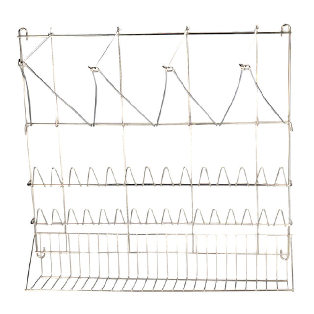 JB Prince B703 Baker's Drying Rack 21" X 18" Holds 4 Bags