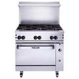 Vulcan 36S-6BP-QS-PLATINUM_NAT - (Quick Ship) Endurance™ Restaurant Range, LP Gas