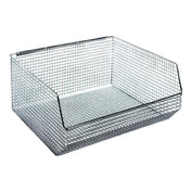 Quantum QMB550CCS - Mesh Stack And Hang Bin, 14-1/2"W X 16-1/4"L X 7"H, Rectangular