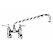 T&S Brass -0225-M Faucet 4" Ctr Deck 12" Noz