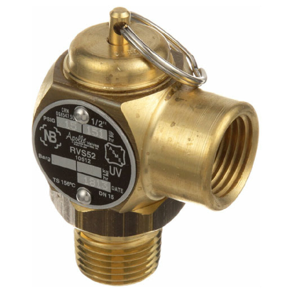 Hobart 841496-00001 Safety Valve 1/2"m X 1/2"f