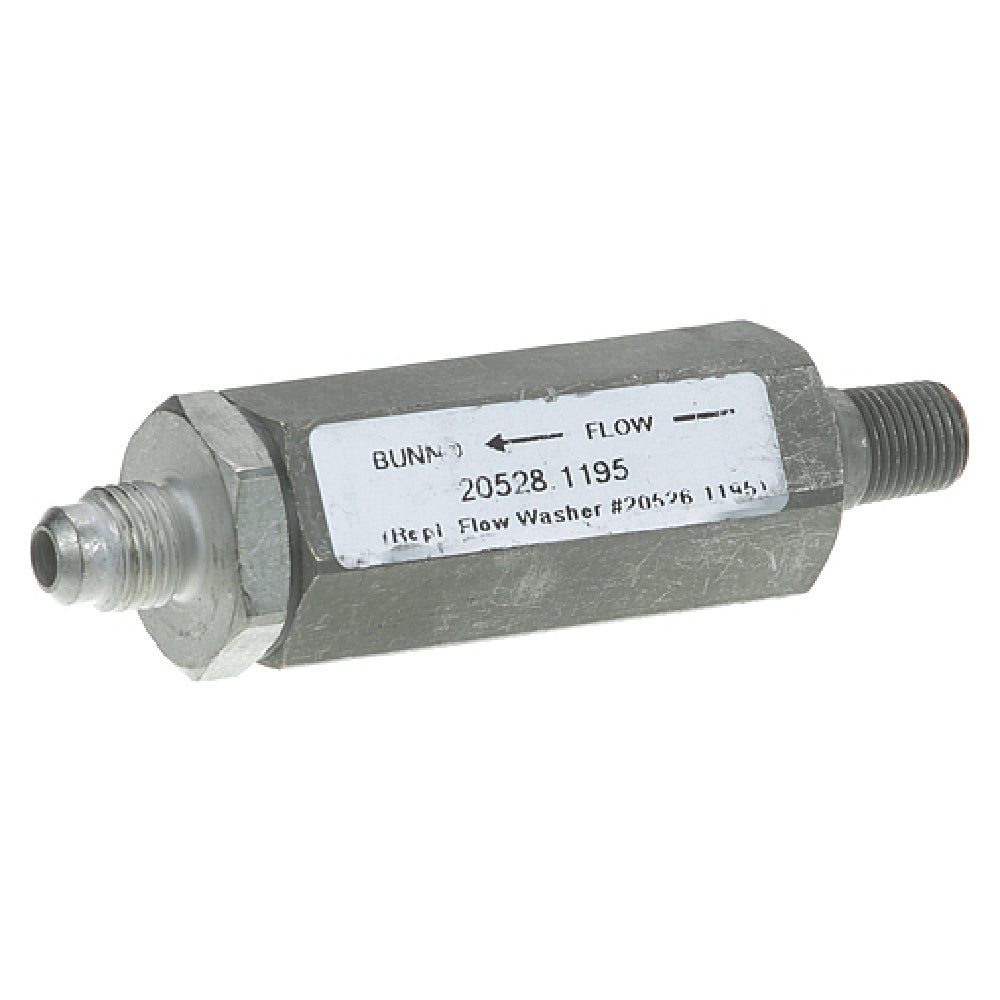 Bunn BU20528.1175 Flow Control Assy 1/4flx1/8mpt .195gpm