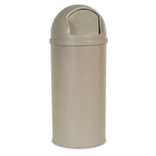 Rubbermaid FG816088BEIG Marshal® Classic Container 15 Gallon 15-3/8" Dia. X 36-1/2"H
