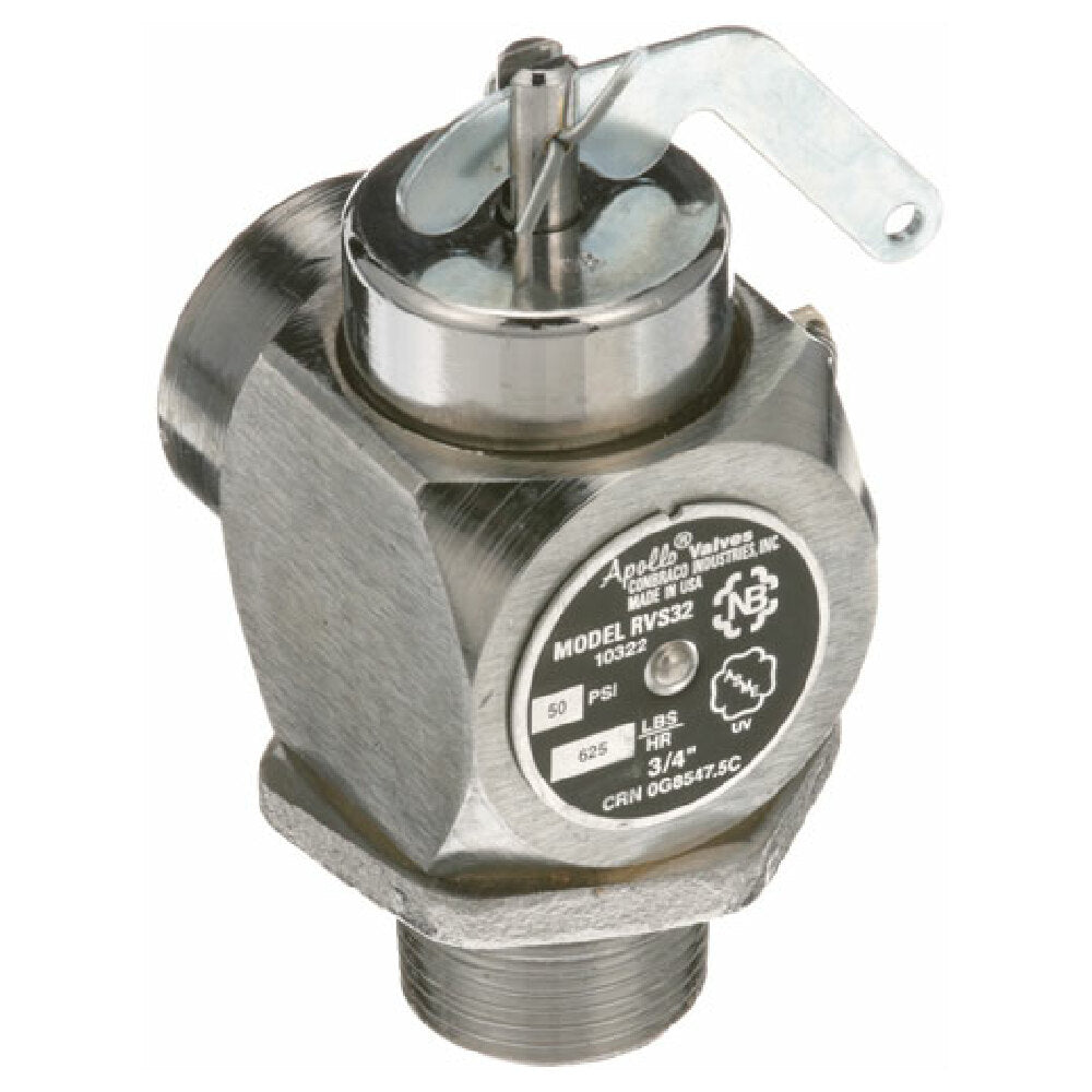 Accutemp AC-3-SRV9-1 Valve Steam Safety 3/4" 50 Psi