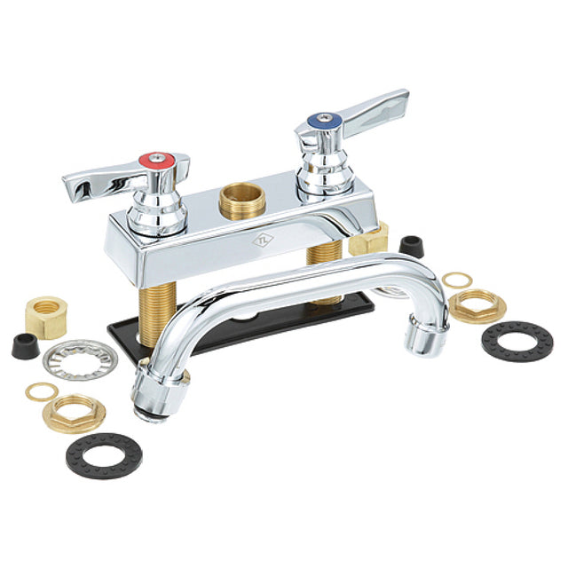 Component Hardware Group KL11-4006 Dck Mnt Faucet 4c 6sp Chg Ceramic Valves