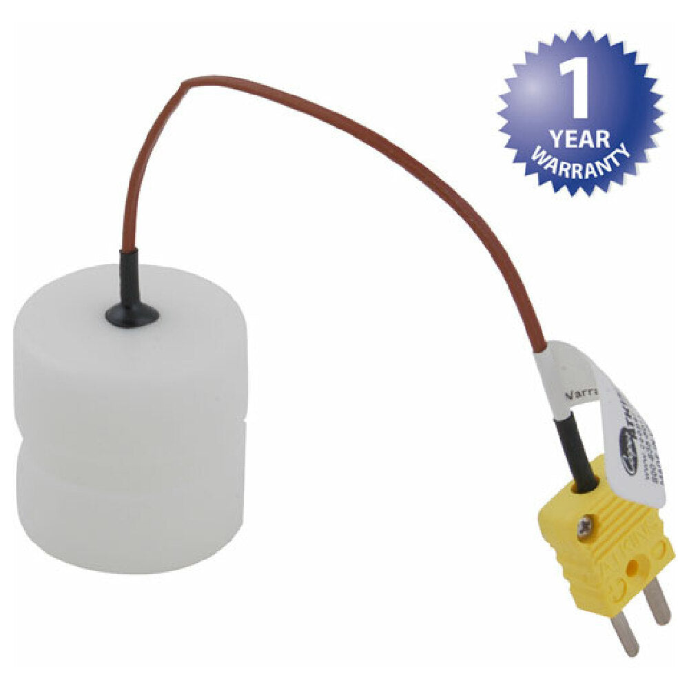 Cooper Thermometer 52048K Thermocouple Solid Sim. 40 To 180f 1.5x1.5in