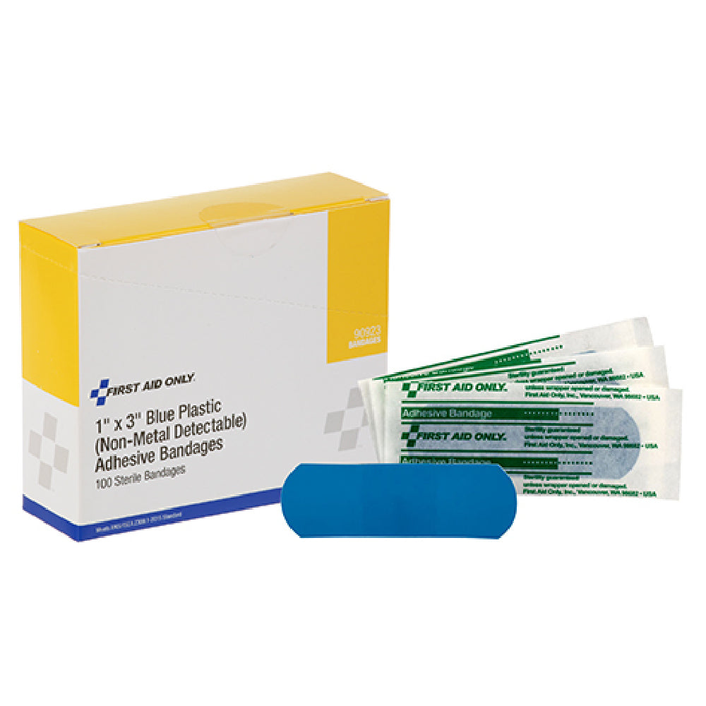 AllPoints 56236 1 X 3 Bl Pla Bandages 100/bx