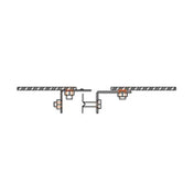 John Boos X-0216B Hairline Field Joint Provision Bolted (bolted In Field By K.E.C.) (modification)