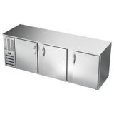 Beverage Air BB94HC-1-F-S - Refrigerated Food Rated Back Bar Storage Cabinet, Three-section