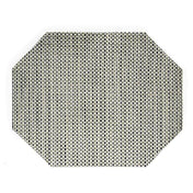FOH XPM043SIV83 Metroweave® Placemat 11" X 14" Rectangle With Mitered Corners