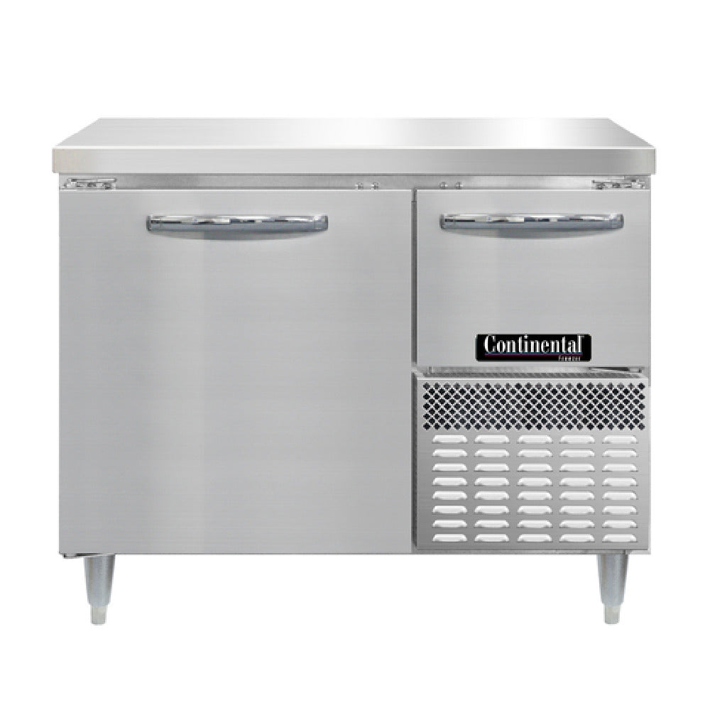 Continental Refrigerator DFA43NSS Designer Line Freezer Base Worktop Unit 43"W
