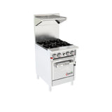 Venancio USA G24CO-24B_LP - Genesis Series Restaurant Range, Gas, 24"W