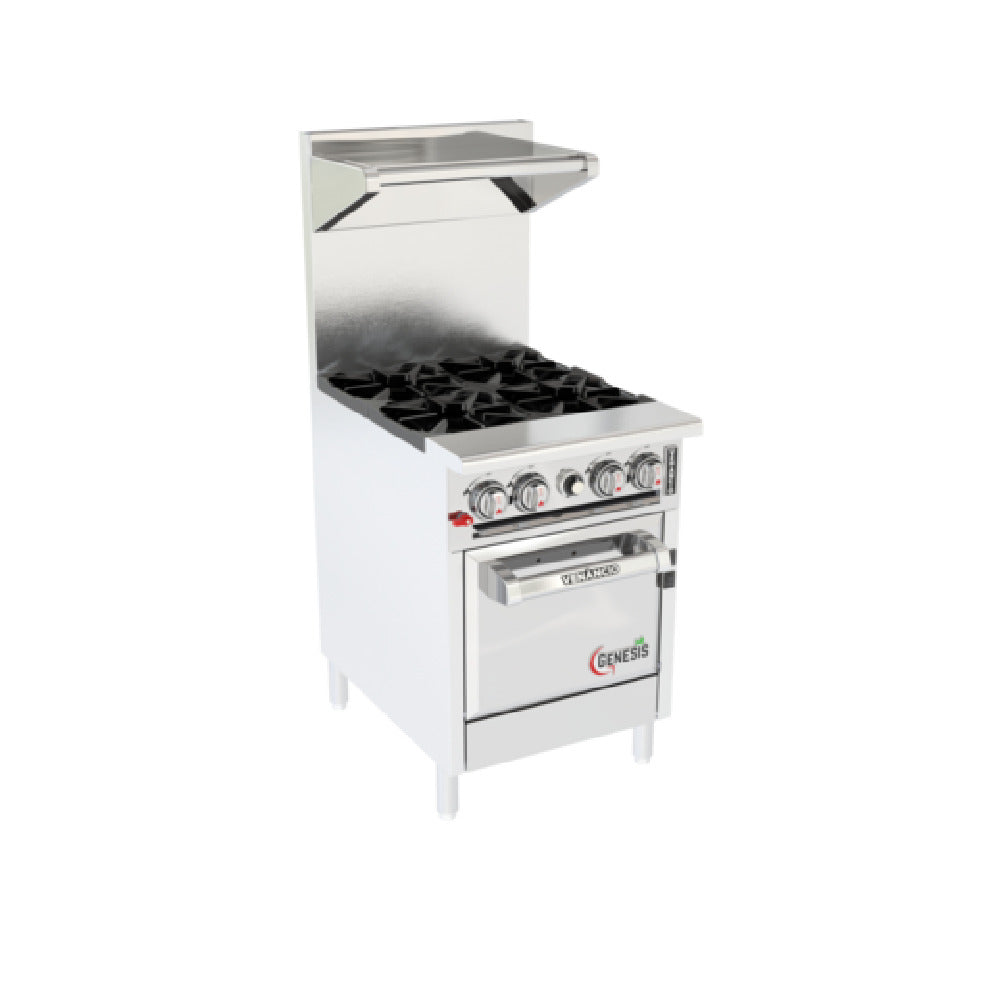 Venancio USA G24CO-24B_NAT - Genesis Series Restaurant Range, Gas, 24"W