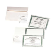 Menu Solutions GC60 Envelope For Gift Certificate GC0555-1/2" X 7-1/2" Woven