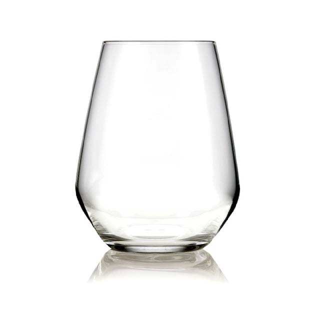 Libbey 9318 Stemless Wine Glass 18 Oz. Capacity High Definition & High Durability Rim
