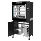 Rotisol SCP8.560 Star-Clean Panoramic Batch Rotisserie Oven With Cleaning System
