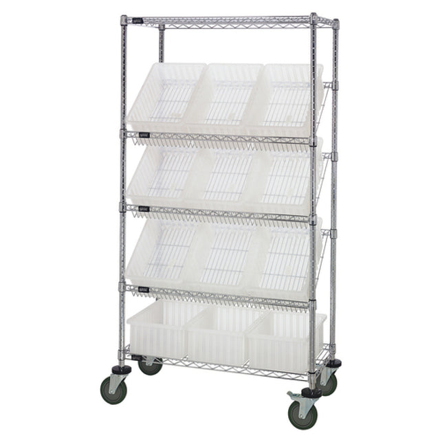 Quantum MWRS-5-92060_GRAY - Bin Systems Unit, Mobile, 36"W X 18"D X 69"H