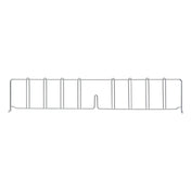 Quantum DIV36 Wire Shelf Divider 36"D X 8"H Chrome Plated Finish