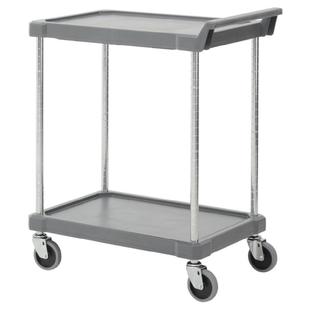 Hubert 20576 - Utility Cart, 2-shelf, 29-1/4" X 17" X 35-1/4"H