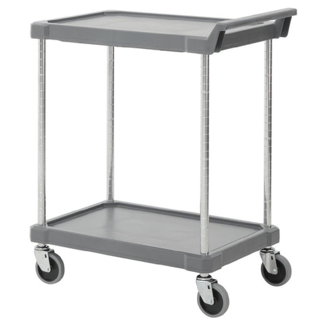 Hubert 20576 - Utility Cart, 2-shelf, 29-1/4" X 17" X 35-1/4"H