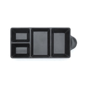 Elite Global Solutions JWT4C-B Tray 8-3/4"L X 4-3/8"W X 1"H Rectangular
