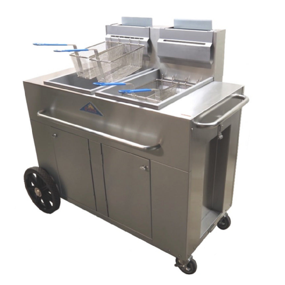 Comstock-Castle CS-ODF-2-P Fryer LP Gas Outdoor