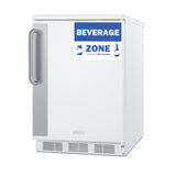 Summit FF6W7BZ All-refrigerator 24" Wide 5.5 Cu.ft