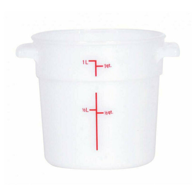 Omcan 80230 (80230) Food Storage Container 1 Quart Round