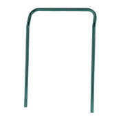 Quantum UH21P U-Handle 21"W X 31-1/2"H Green Epoxy Antimicrobial Finish