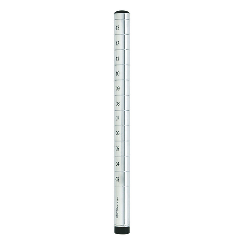 Hubert 55840 - Kratos® Shelf Post, 1"W X 1"D X 14"H, Medium Duty