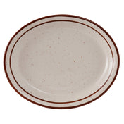 Tuxton TBS-014 Platter 13-1/4" X 10-1/2" Oval