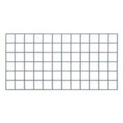 Quantum SG-1836GY Store Grid Panel 36"W X 18"H Gray Epoxy Antimicrobial Finish