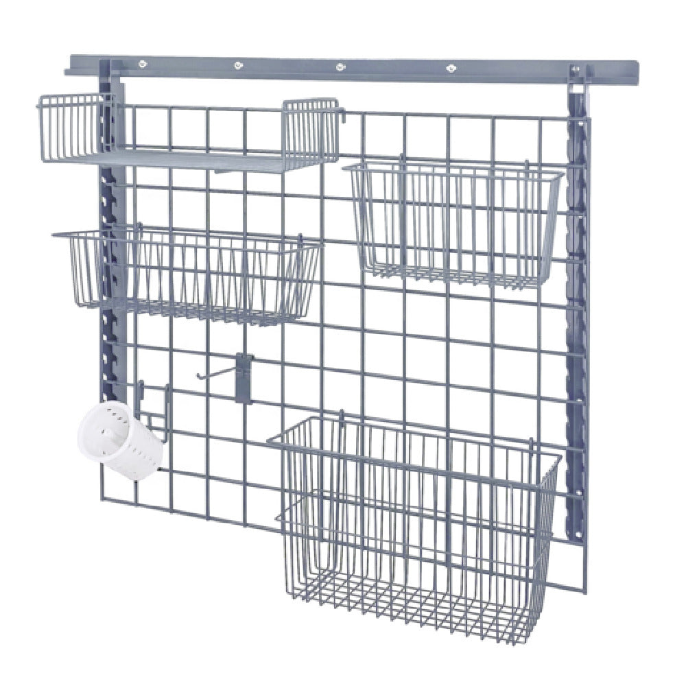 Quantum SGK-403036-3GY Store Grid Medium-Duty Kit Includes: (1) 40" Wall Track