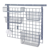 Quantum SGK-403036-3GY Store Grid Medium-Duty Kit Includes: (1) 40" Wall Track