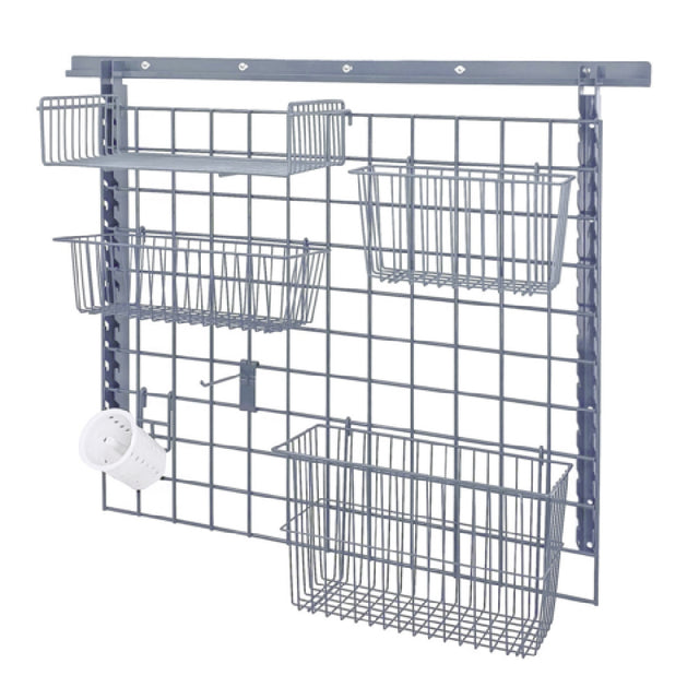 Quantum SGK-403036-3GY Store Grid Medium-Duty Kit Includes: (1) 40" Wall Track