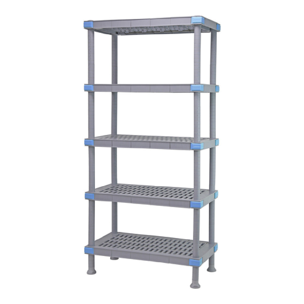 Quantum QP214286VS-5 Millenia Shelving Unit 42"W X 21"D X 86"H Up To 2000 Lbs Load Capacity